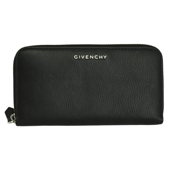 Givenchy Zip Leather Black Wallet Pandora - Picture 1 of 4